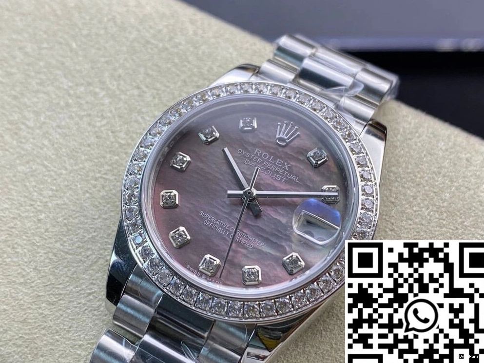 Diamond-set 31MM Dial EW Rolex M178384-0019 Factory Datejust 1129